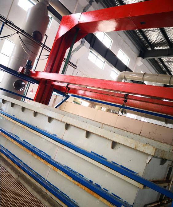 不锈钢焊吧清洗生产线