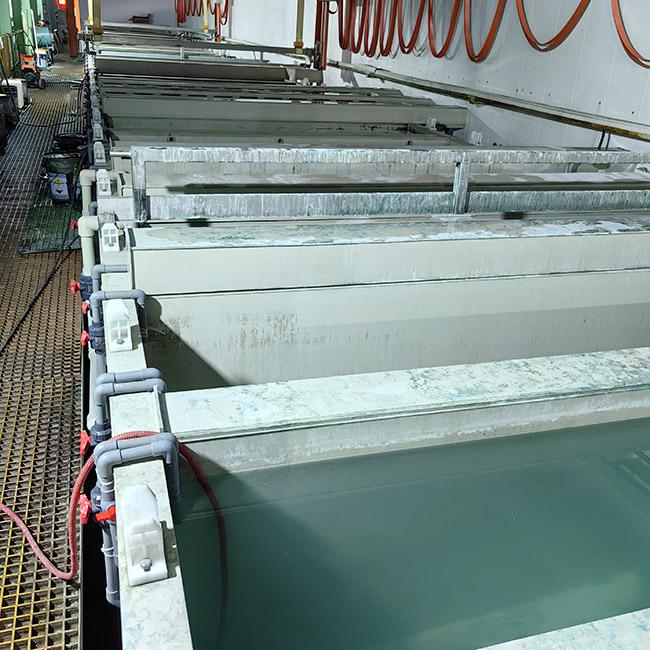 不锈铁清洗、钝化生产线